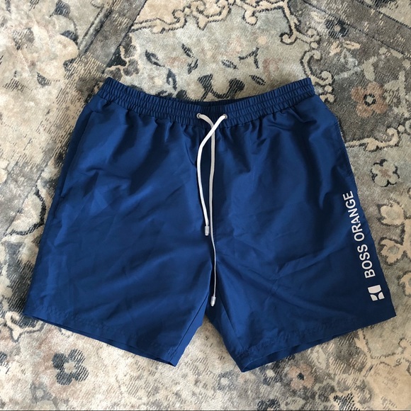 hugo boss orange swim shorts
